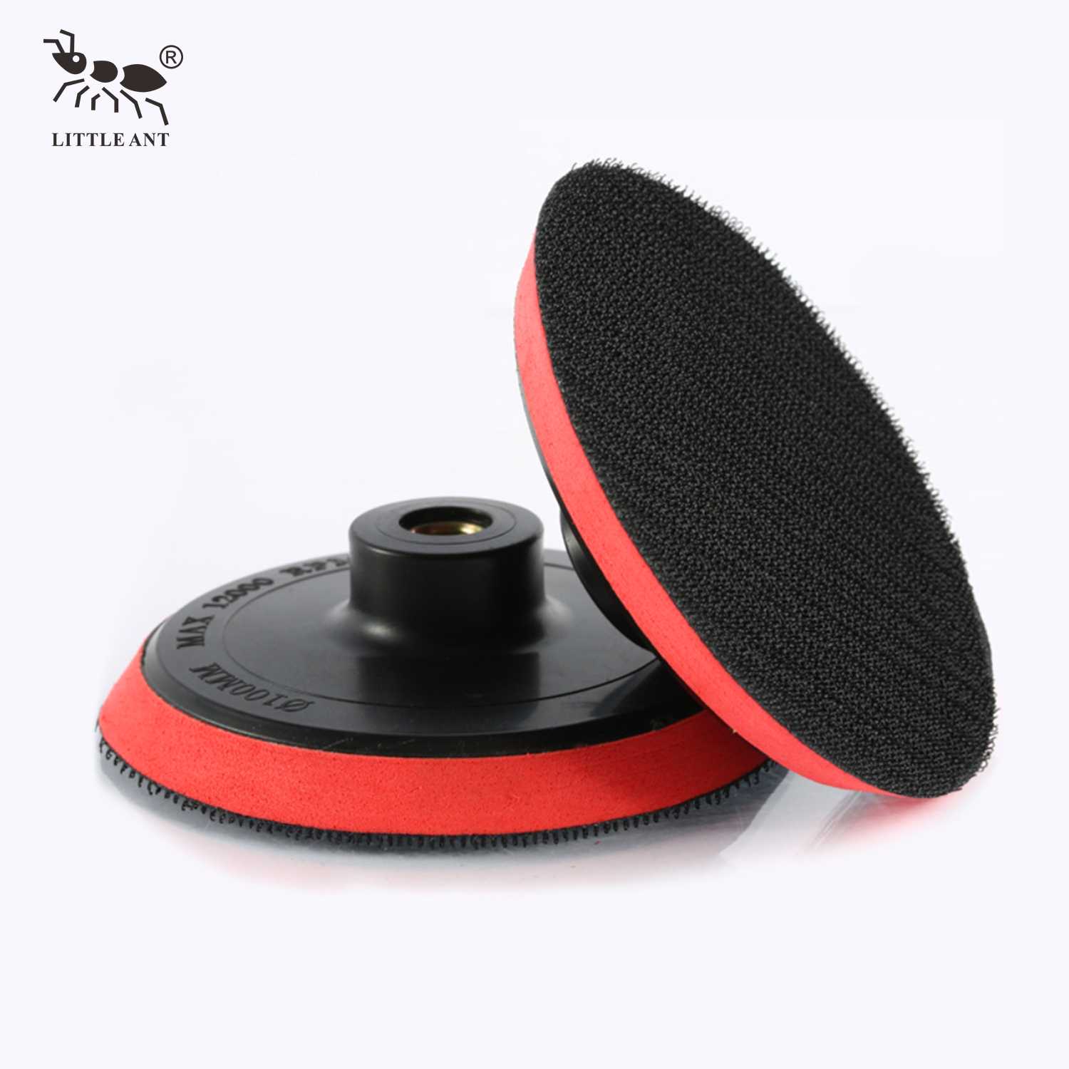 ∮100mm Backer Pad Soporte Conector doble pasta doble