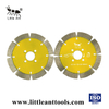 Diamante sinterizado 4 "Collor de sierra circular de corte seco para mármol de granito de piedra 114 mm de uso húmedo o seco