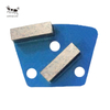 Trapezoide Herramienta de alimentación de metal Placa de molienda de diamantes