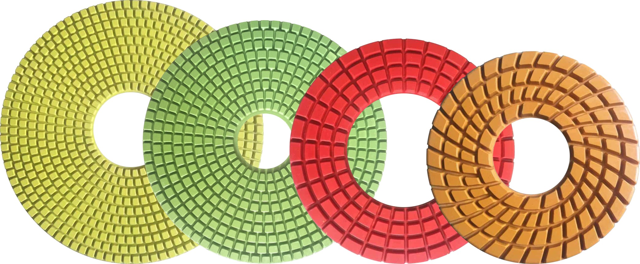 Almohadilla para pulir pisos de resina Diamante Concreto Verde Rojo Amarillo Negro Granito Mármol Terrazo Cuarzo